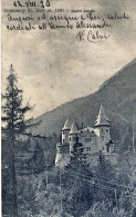 1920-Gressoney St.Jean Castel Savoia Viaggiata - Aosta