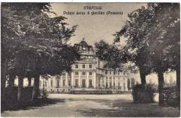 1910-Stupinigi Veduta Verso Il Giardino (ponente)annullo Ottagonale Di Stupinigi - Sonstige & Ohne Zuordnung