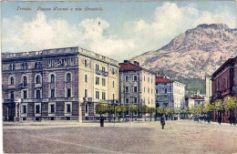 1914-"Trento-piazza D'armi E Via Grazioli" - Trento