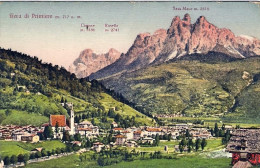 1930circa-"Fiera Di Primiero Con I Monti Cimone,Rosetta E Sass Maor" - Bolzano (Bozen)