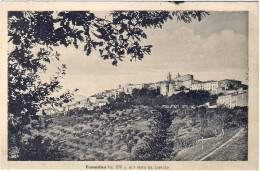 1947-cartolina Viaggiata, Tassata "Camerino Vista Da Levante" - 1946-60: Marcophilia