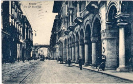 1925-"Genova,via XX Settembre"affrancata 20c.verde Michetti - Genova (Genua)