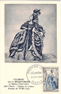 1953-Francia Cartolina Maximum Affrancata 8fr.Celimene (personaggio Del Teatro F - 1921-1960: Période Moderne