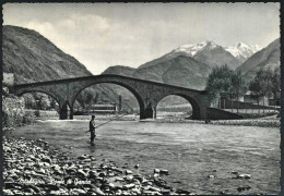 1960-Sondrio Cartolina "Morbegno-Ponte Di Ganda"affrancata L.5+L.10 Olimpiade+L. - Sondrio