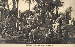 1911/12-"Guerra Italo-Turca,Derna-una Veduta Pittoresca" - Libya
