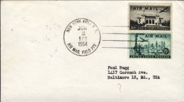 1954-U.S.A. I^volo New York (A.M.F.) Napoli Del 2 Giugno, Non Riportato Dal Cata - Andere & Zonder Classificatie
