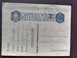 1944-Cartolina Postale, Feldpost Manoscritto 41914 W, Per Milano - Weltkrieg 1939-45