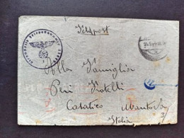 1944-Feldpostnummer 43085, Feldpost Manoscritto 43085, Per Casatico Mantova - Weltkrieg 1939-45