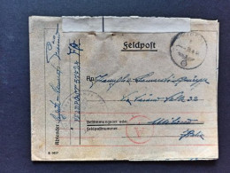 1944-Feldpost Manoscritto 57724, Per Milano - Weltkrieg 1939-45