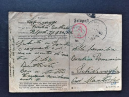 1943-Feldpost Manoscritto 57724, Per Schivenoglia Mantova - Weltkrieg 1939-45