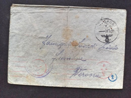 1944-circa-Feldpostnummer 43253, Feldpost Manoscritto 43253, Per Roncoleva' Trev - Oorlog 1939-45