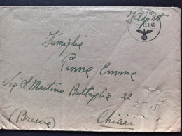 1945-Felpostnummer L 54906, Per Chiari Brescia - Poststempel
