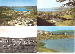 LOT DE 4 CPSM DE VILLEFRANCHE DE PANAT - Sonstige & Ohne Zuordnung