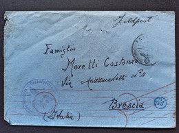 1944-Feldpost Manoscritto 45083 Lager Innsbruck, Per Brescia - Guerre 1939-45