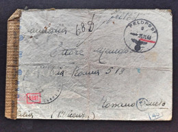 1943-Feldpostnummer 54492, Feldpost Manoscritto 46954D, Per Rossano Veneto - Guerre 1939-45