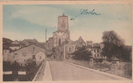 SAINT ASTIER VUE GENERALE ET ENTREE DU PONT TBE - Autres & Non Classés