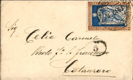 1928-biglietto Da Visita Affr. 20c. Emanuele Filiberto Dentellato 11 Cat.Sassone - Poststempel
