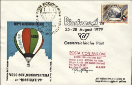 1979-San Marino Aerogramma-Autriche Osterreich Austria ,bollo Amaranto Posta Con - Other & Unclassified