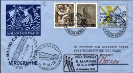 Vaticano-1978 "75 Anni Di Volo"bollo Aeronautica Militare Dispaccio Aereo Specia - Poste Aérienne