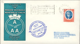 1978-IX Raduno Nazionale Aviatori D'Italia Bollo Blu Dell'aeronautica Militare C - Poste Aérienne