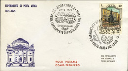 1965-50^ Anniversario Esperimento Di Posta Aerea Sul Lario, Volo Postale Como Tr - Poste Aérienne