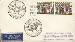 1974-Gran Bretagna XXVI Giro Aereo Internazionale Di Sicilia Del 31 Agosto - Covers & Documents