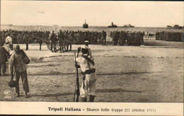 1911/12-"Guerra Italo-Turca,sbarco Delle Truppe (11 Ottobre1911)" - Libye