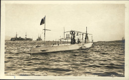 1911/12-"Regio Sottomarino Glauco" Con Tettoia Prendisole - Sottomarini