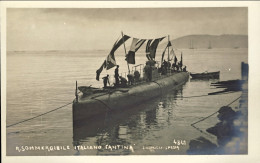 1911/12-"regio Sommergibile Italiano Fantina" - Sottomarini