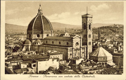 1938-"Firenze-panorama Con Veduta Della Cattedrale"affrancata 20c.Imperiale Ed A - Firenze (Florence)