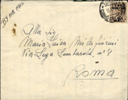 1949-Tripolitania Occupazione Inglese Cat.Sassone Euro 175, Lettera Con Testo Di - Tripolitania