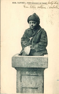 1928-Francia Cartolina Della Savoia "Petit Ramoneur Au Travail-piccolo Spazzacam - Kunsthandwerk