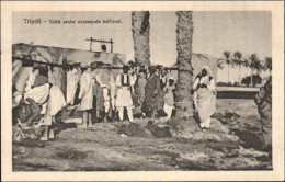 1911/12-"Guerra Italo-Turca,tribù Arabe Accampate Nell'oasi" - Libya