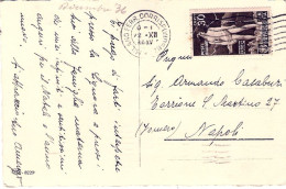 1936-cartolina Artistica Affrancata 30c. Bimillenario Oraziano Isolato - Marcophilia