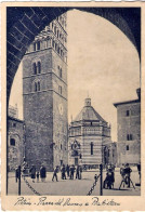 1939-cartolina Pistoia Piazza Del Duomo Il Battistero Affrancata 20c. Proclamazi - Pistoia