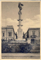 1935-cartolina Reggio Calabria Monumento Ai Caduti Affrancata 20c. Salone Aerona - Reggio Calabria