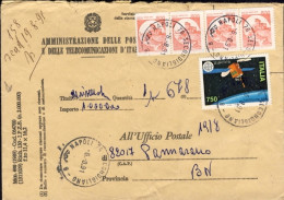 1991-busta Dell'amministrazione Delle Poste E Delle Telecomunicazioni Modello 49 - 1991-00: Poststempel