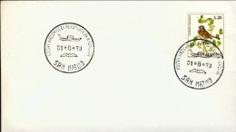 1978-San Marino Busta Affrancata L.25 Cardellino Annullo Mostra Di Aerofilatelia - Poste Aérienne