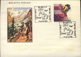 1982-Italia Biglietto Postale L.200 XXX Festival Internazionale Del Film Di Mont - 1981-90: Storia Postale