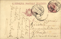 1922-cartolina Postale 25c. Michetti Con Annullo Frazionario Di Palo Del Colle 7 - Entiers Postaux