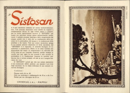 1952-pieghevole Illustrato "Napoli Panorama" Pubblicitario Della Ditta Sistosan  - Publicité