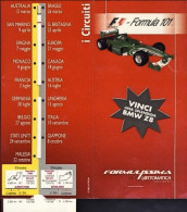 2000-cartoncino Pubblicitario Concorso Formulissima Lottomatica Con I Vari Circu - Advertising