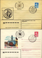 1983/4-Russia 4 Buste Con Annulli Commemorativi Tematica "Scacchi" - Other & Unclassified