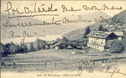1905-Svizzera Diretta In Italia"St.Beatenberg Hotel Des Alpes" - Andere & Zonder Classificatie