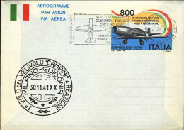 1991-volo Celebrativo Guidonia Firenze Per Il 50^ Anniversario I^volo Del Velivo - 1991-00: Storia Postale