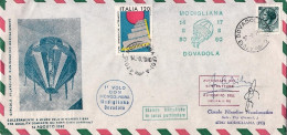 1980-collegamento A Mezzo Volo In Mongolfiera Modigliana Dovadola 14-17 Agosto C - Airmail
