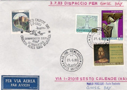 1983-Vaticano Aerogramma Volo Speciale In Formazione Per Il Cinquantenario Della - Airmail