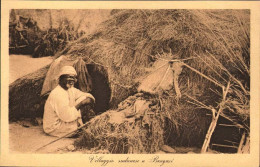 1911/12-"Guerra Italo-Turca,villaggio Sudanese A Bengasi" - Libië