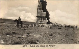 1911/12-"Guerra Italo-Turca,Ruderi Sulla Strada Pel Mergheb" - Libië