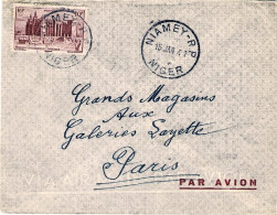 1941-Africa Occidentale Francese Lettera Diretta In Francia Affrancata Fr. 10 Is - Cartas & Documentos